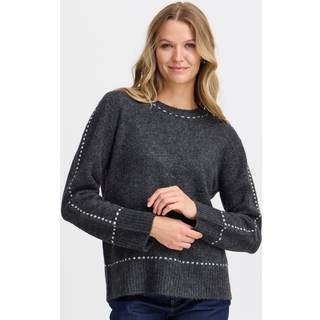 Fransa FRELISE Pullover - Grå - Str L - Damer