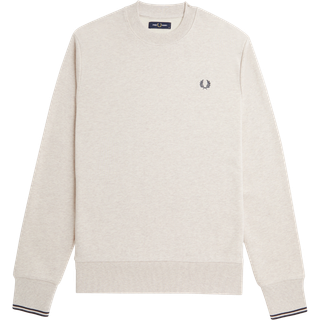 Fred Perry Crew Neck Sweatshirt Beige