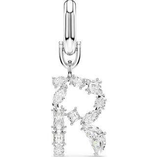 Symbolica Charm, R, Weiß, Rhodiniert