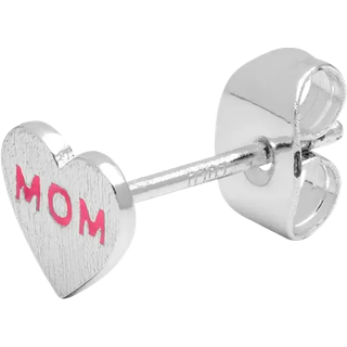 Ørering - Sølv - Heart Mom