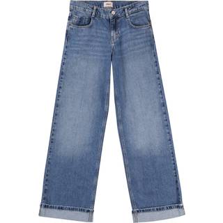ONLY KIDS Blå Løse 100% bomuld fold-up Jeans140146cm