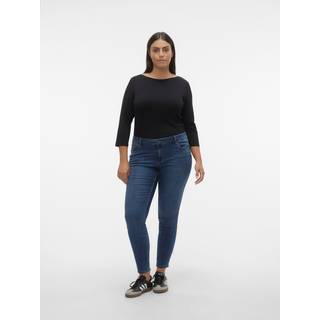 Vmcsela Mid Rise Slim Fit Jeans