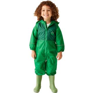 Regatta Regatta Green Kids Mudplay III Waterproof Puddlesuit