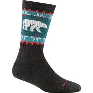 Darn Tough Women's Vanna Grizzle Boot Hiking Socks  Charcoal, S
