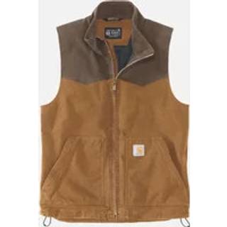 Carhartt Montana duck Vest, Herre, Carhartt brown/coffee, S