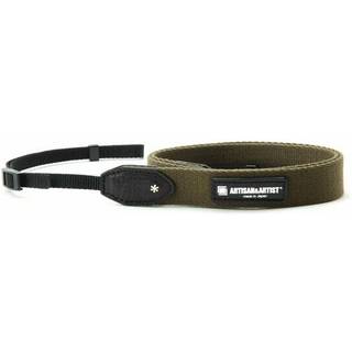 ARTISAN & ARTIST ACAM-110A Slim Cloth Strap 25mm Khaki