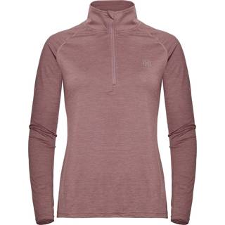 Hellner Nunis Halfzip Ls Tee Women Rose Taupe, XS