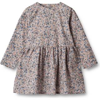 Wheat Aima Kjole Cloudy Wild Flowers 128 cm  Lyserød  128 cm  kvinde