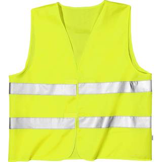 FRISTADS® Vest kl. 2 501 High Vis vest m/velcro GUL Oekotex® (130 g/m²) Str. XL/2XL