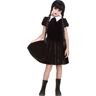 Wednesday Gothic Girl Kostüm XL