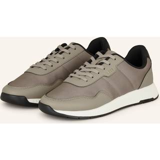 BOSS Titanium Runn nypu Trainer in Dark Beige | BOSS | Norton Barrie - 9 UK