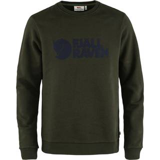 Fjällräven Men's Fjällräven Logo Sweater Deep Forest, S