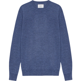 NN07 Ted Merino Crew Neck Pullover Bearing Sea