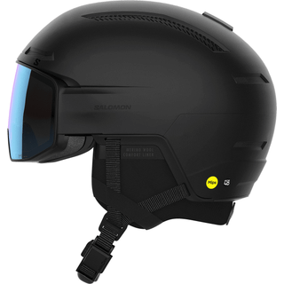 Salomon Driver Prime Sigphoto MIPS, skihjelm med visir, sort