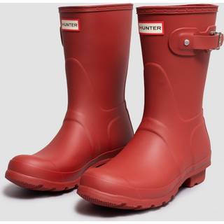 Hunter Boots Women's Original Short Gummistøvler Damer størrelse 40,5 farve rød