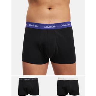 Calvin Klein 3-pak Cotton Stretch Low Rise Trunks - Black/Grey - Small
