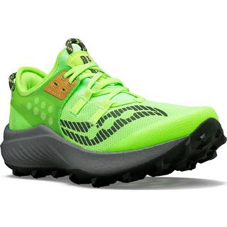 Saucony Endorphin Rift Str. 42 - Hurtig Grøn Herre Trailsko til Terrænløb