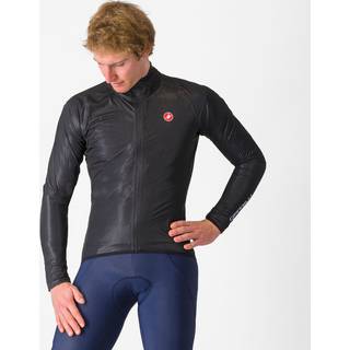 Castelli Squall Shell vandtæt cykeljakke sort/grå herre - Størrelse Small