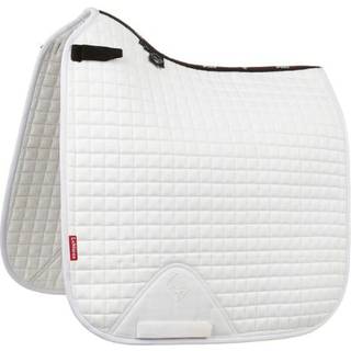 LeMieux Prosport Suede sadelunderlag dressur - Hvid