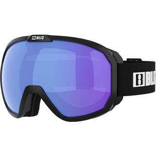 Bliz Charge Otg Matt Black W White Logo / Light Orange&blue, OneSize