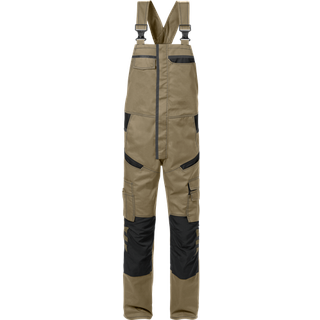 Fristads 129486 Overalls 1555 / Arbejdsoveralls Khaki/Sort C58
