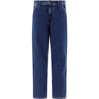 Carhartt WIP Single Knee Smith Denim Pants Blue Stone Washed
