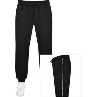 EA7 Emporio Armani Logo Joggers Black