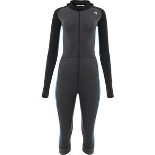 Aclima Women's WarmWool Overall 3/4 Marengo/Jet Black/Corsair, Marengo / Jet Black / Corsair, L