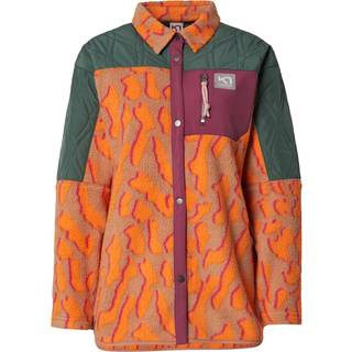 Kari Traa Women's Rothe Jacket Shirt Fleecejakke Damer størrelse L farve orange