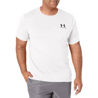 Under Armour Sportstyle Left Chest T-Shirt Men - White, Black, Size XXL - white