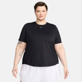 Nike Dri-FIT One Classic SS T-shirt (Plus Size) - Dame, Str. 1X, Komfortabel & Svedtransporterende