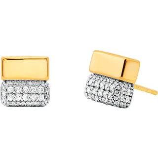 Michael Kors Jewelry Øreringe 18 kt. Forgyldt Sølv MKC1754CZ931 - Dame - 925 Sterling Silver
