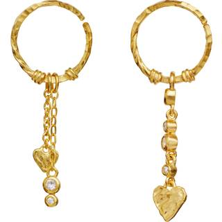 Nemy Øreringe, Gold Plated