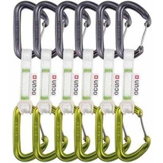 Ocun Hawk QD Wire Bio-Dyn-Ring 15 mm Express-sæt størrelse 10 cm - 6er-Pack farve hvid