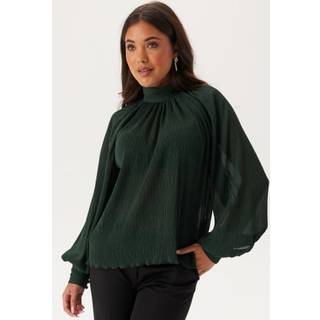 High Collar Structured Blouse