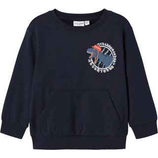Name It Dark Sapphire Dino Sweatshirt