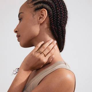Pilgrim Gold True Pavé Ring 3 in 1 set