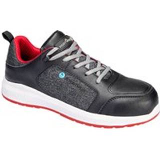 Eco Composite Trainer S3S SR - Sort/Rød (Størrelse: 43)