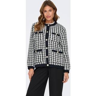 ONLY Onlflorance Boucle Jacket  Black Checks:birch S