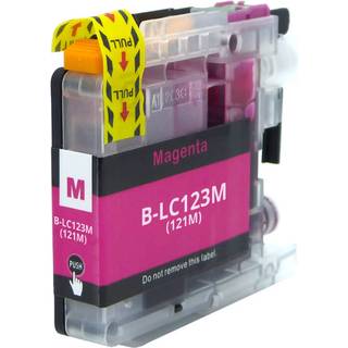 Brother LC123M Blækpatron Magenta