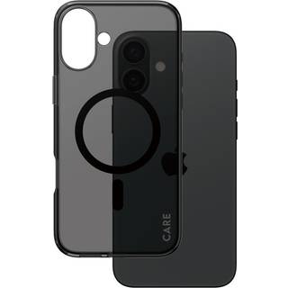 CARE by PanzerGlass iPhone 16 Plus FLAGSHIP Urban Combat Cover - MagSafe Kompatibel - Smokey / Black