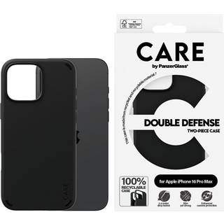 CARE by PanzerGlass Case Feature Double Defence Black iPhone 16 Pro Max