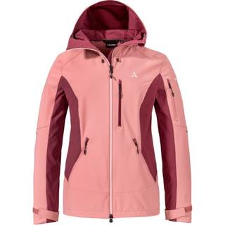Schöffel Women's Softshell Jacket Matrei Softshelljakke Damer størrelse 34 farve pink/rød