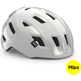 MET Cykelhjelm E-Mob Mips White/Glossy