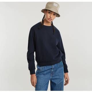Sleeve Construction Sweater - Dark blue - Women