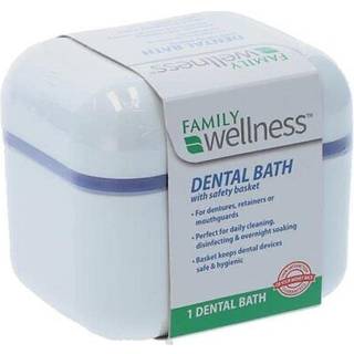 Familie wellness protese case protese cup med silsikkerhedskurv til proteser begr?nsende eller mundbeskyttere