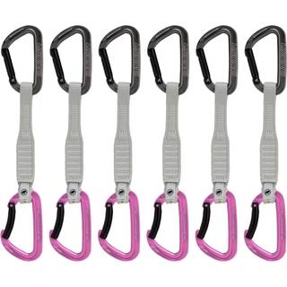 Mammut Workhorse Keylock Quickdraws Express-sæt størrelse 17 cm - Straight / Bent Gate farve grå