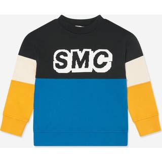 Stella McCartney Kids Kontrastfarvet Sweatshirt Blå 6 Y  Blå  6 år  mand