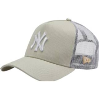 New Era New York Yankees Stone A-Frame Trucker Cap newera adult unisex Cream newera adult unisex Cream newera adult unisex Cream newera adult unisex C - Osfm
