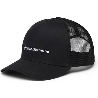 Black Diamond Men's Trucker Hat Black/Black/BD Wordmark, Black-Black-BD Wordmark, OneSize